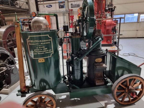 Varmluftsmotor, Stirling, Alexander Monski