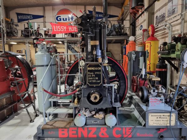 Benz & Cie, stationærmotor, Motorsamling, Gunter Werner