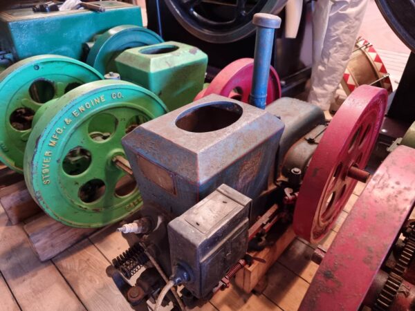 Stover, stationærmotor, motorsamling