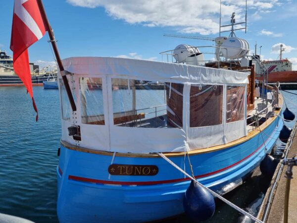 Postbåden TUNØ, havnerundfart i Skagen